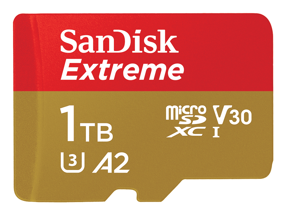 EXTREME MICROSDXC 1TBINC SD ADAPTER + 1 YEAR thumbnail