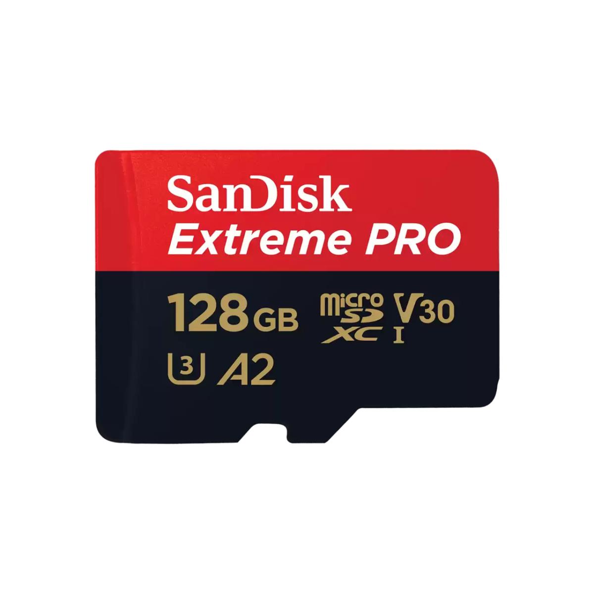 EXTREME PRO MICROSDXC 128GB+SD thumbnail