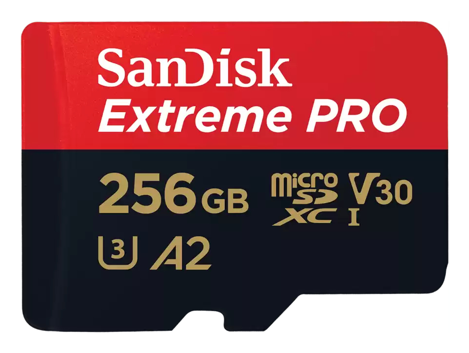 EXTREME PRO MICROSDXC256GB INC SD ADAPTER + 2 YEARS RESCUEPRO DELUXE thumbnail