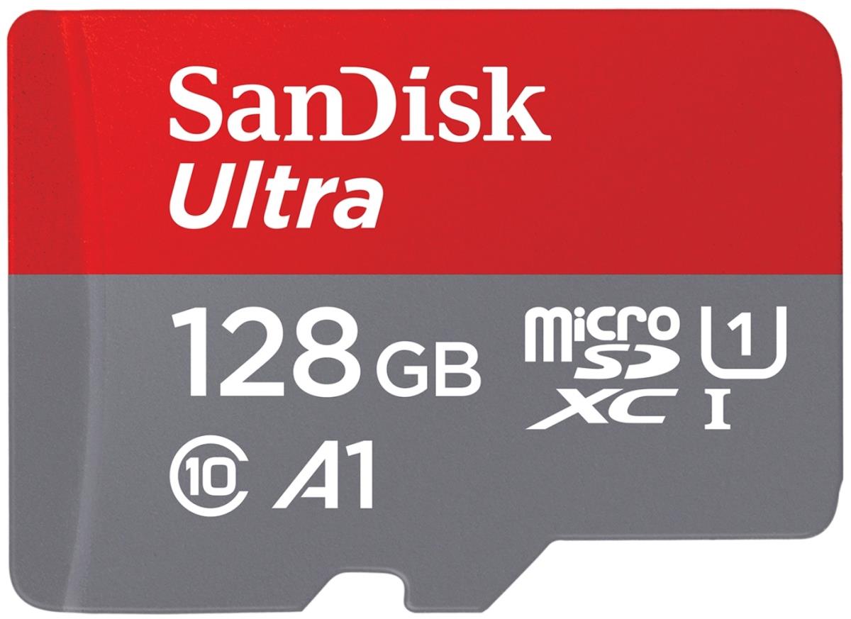 ULTRA MICROSDXC 128GBINC SD ADAPTER 140MB/S  A1 CLASS 10 UHSI  IMAGING PACKAGING thumbnail