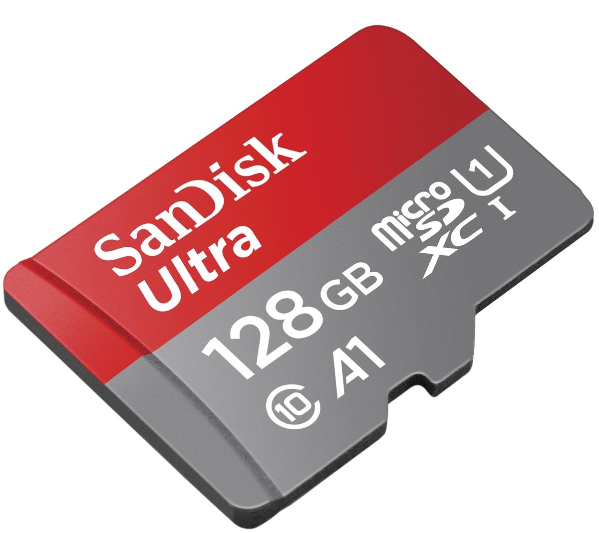 ULTRA MICROSDXC 128GBINC SD ADAPTER 140MB/S  A1 CLASS 10 UHSI  IMAGING PACKAGING thumbnail