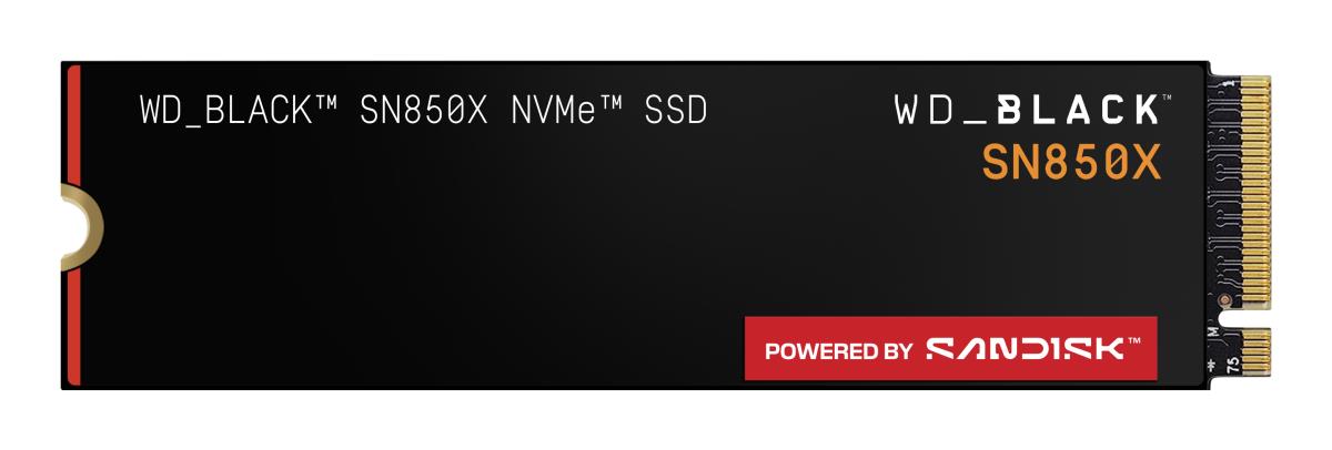 EU Product - WD SSD Black Sn850X NVMe thumbnail