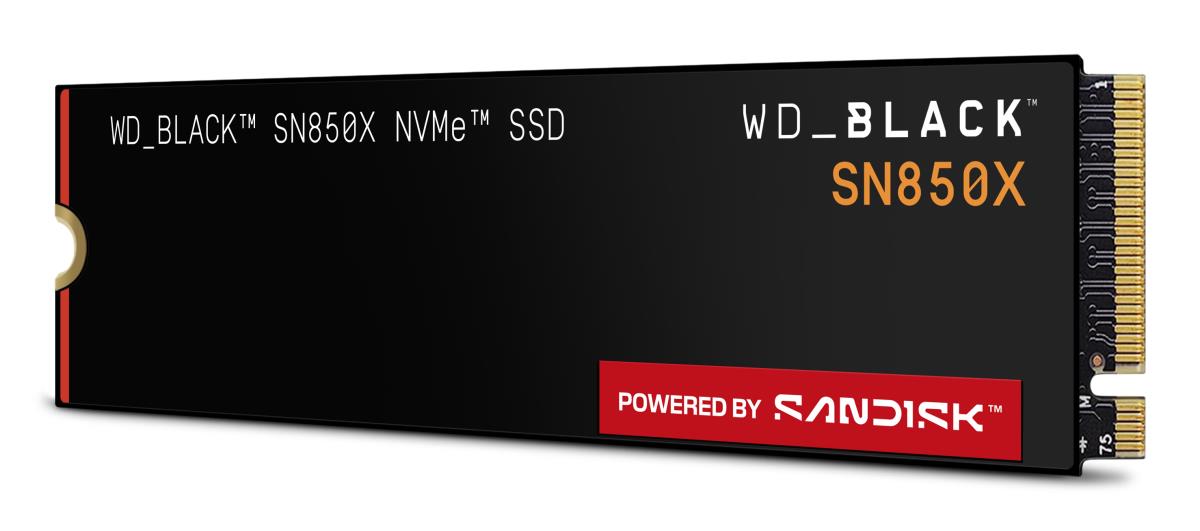 EU Product - WD SSD Black Sn850X NVMe thumbnail