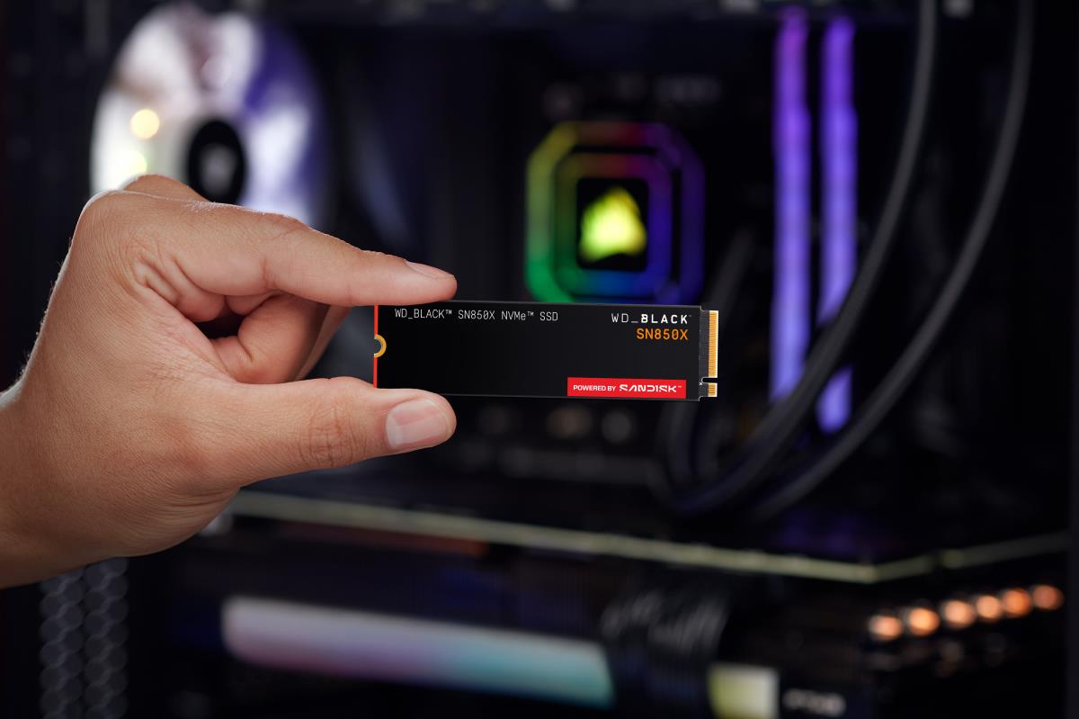 EU Product - WD SSD Black Sn850X NVMe thumbnail