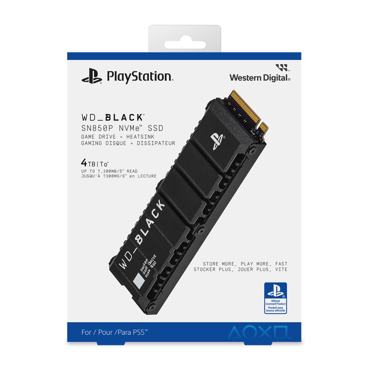 EU Product - Black Sn850P NVMe SSD WDBBYV0010BNC-WRSN thumbnail
