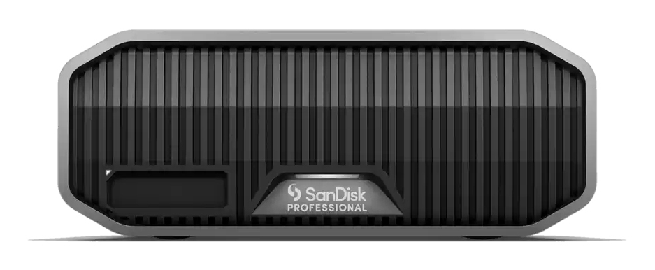 Professional G-DRIVE PROJECT - Hard drive - Enterprise - 8 TB - external (desktop) - USB 3.2 Gen 2 / Thunderbolt 3 (USB-C connector) - 7200 rpm - grey thumbnail