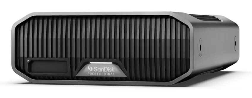 Professional G-DRIVE PROJECT - Hard drive - Enterprise - 12 TB - external (desktop) - USB 3.2 Gen 2 / Thunderbolt 3 (USB-C connector) - 7200 rpm - grey thumbnail