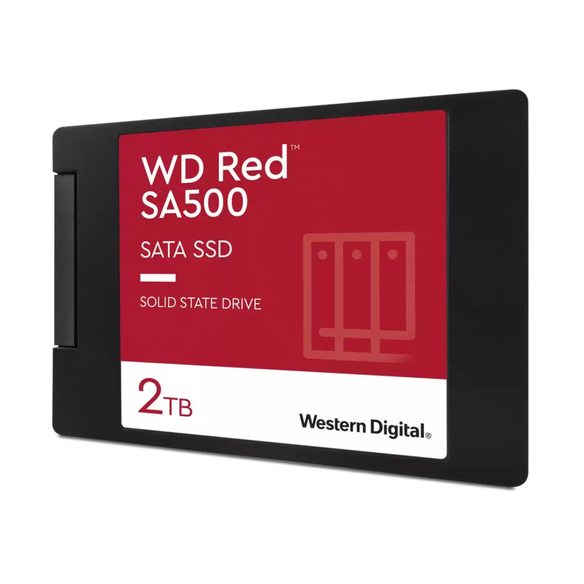 HDSSD 2.5in 2TB WD Red SA500 NAS SSD thumbnail
