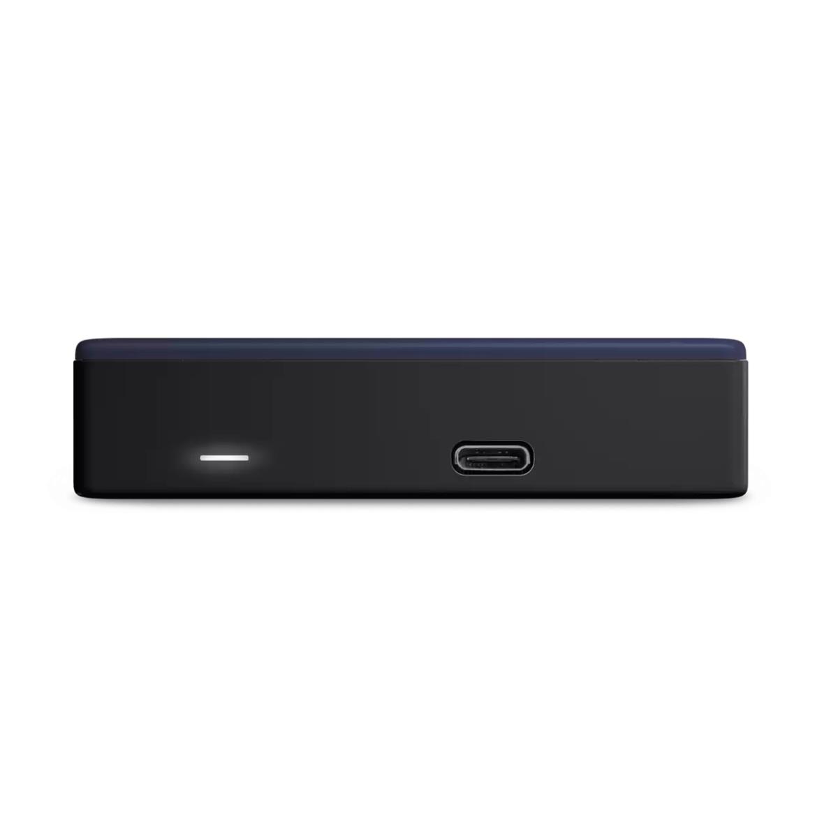 WD My Passport for Mac WDBEJA0060BBL - Hard drive - encrypted - 6 TB - external (portable) - USB 3.2 Gen 1 (USB-C connector) - 256-bit AES - blue thumbnail