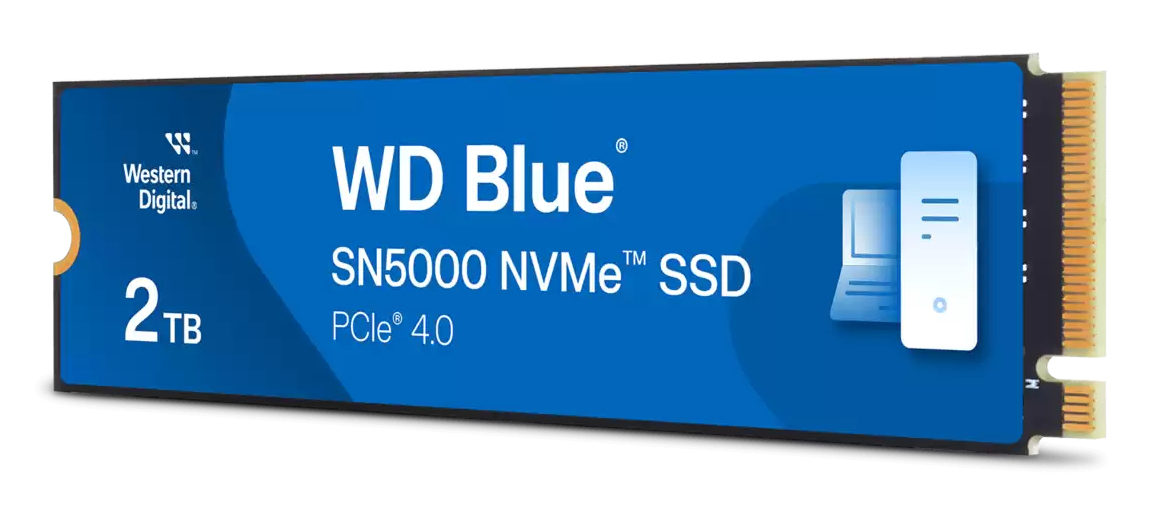 HDSSD M.2 2TB WD Blue SN5000 NVMe thumbnail