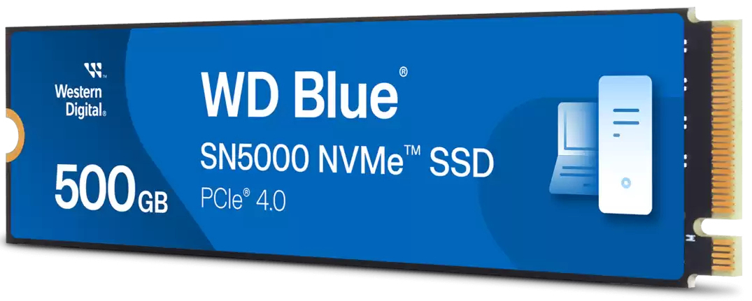 HDSSD M.2 500 GB WD Blue SN5000 NVMe thumbnail