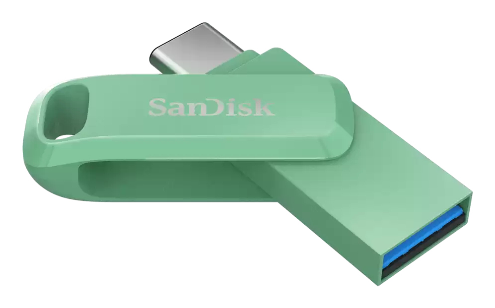 EU Product - SanDisk Ultra Dual Drive Go - 512GB USB Stick - USB-C / USB-A - Green thumbnail