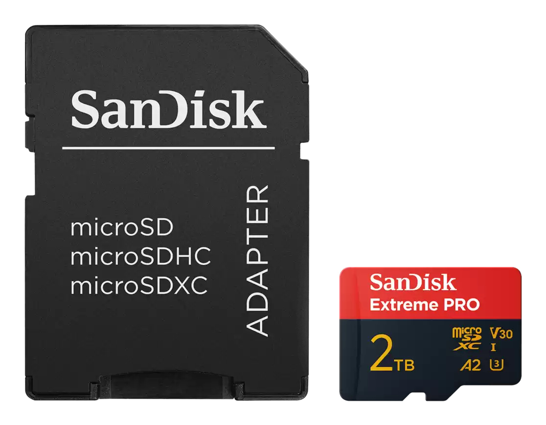 Extreme PRO 2 TB MicroSDXC UHS-I Class 10 thumbnail
