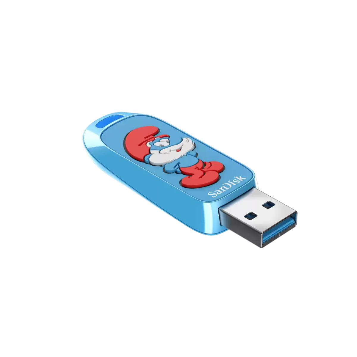 EU Product - Smurfs - Papa Smurf Edition Usb-Flash-Laufwerk - - Usb 3.2 Gen - USB-Stick - 128 GB thumbnail