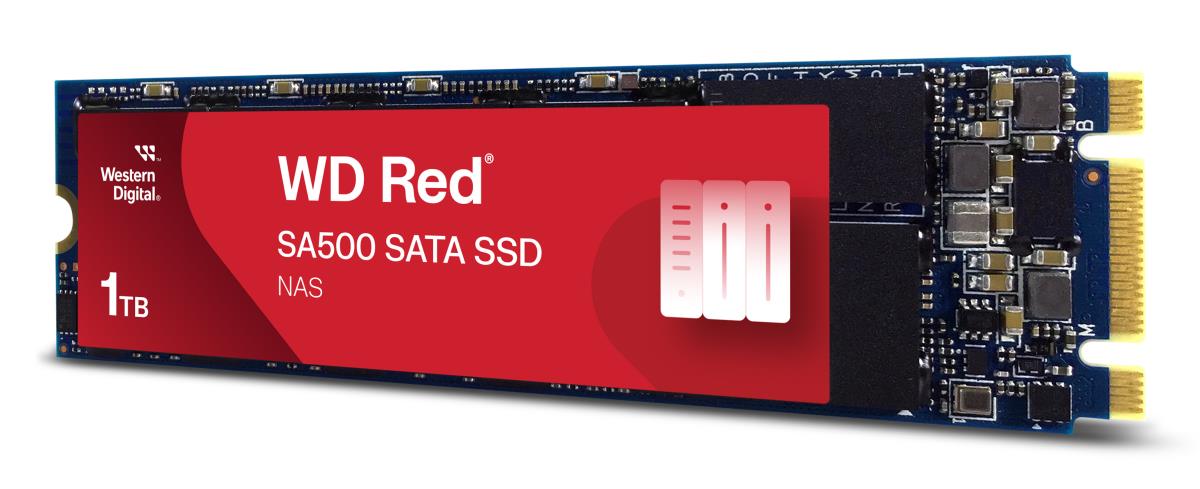 SSD M.2 (2280) 1TB Red / NAS 24x7 /SATA3 (Di) thumbnail