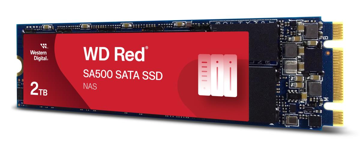 EU Product - SSD WD Red    M.2 2280       2TB SATA3   SA500 intern thumbnail