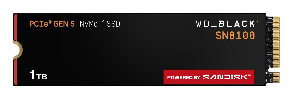 EU Product - SSD WD Black Sn8100 M.2 thumbnail