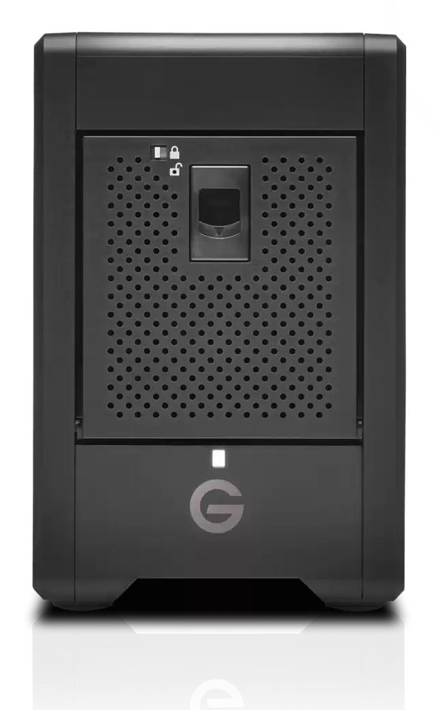 Professional G-RAID SHUTTLE 4 - Hard drive array - 104 TB - 4 bays - HDD 104 TB x 4 - Thunderbolt 3, USB 3.2 Gen 2 (external) thumbnail