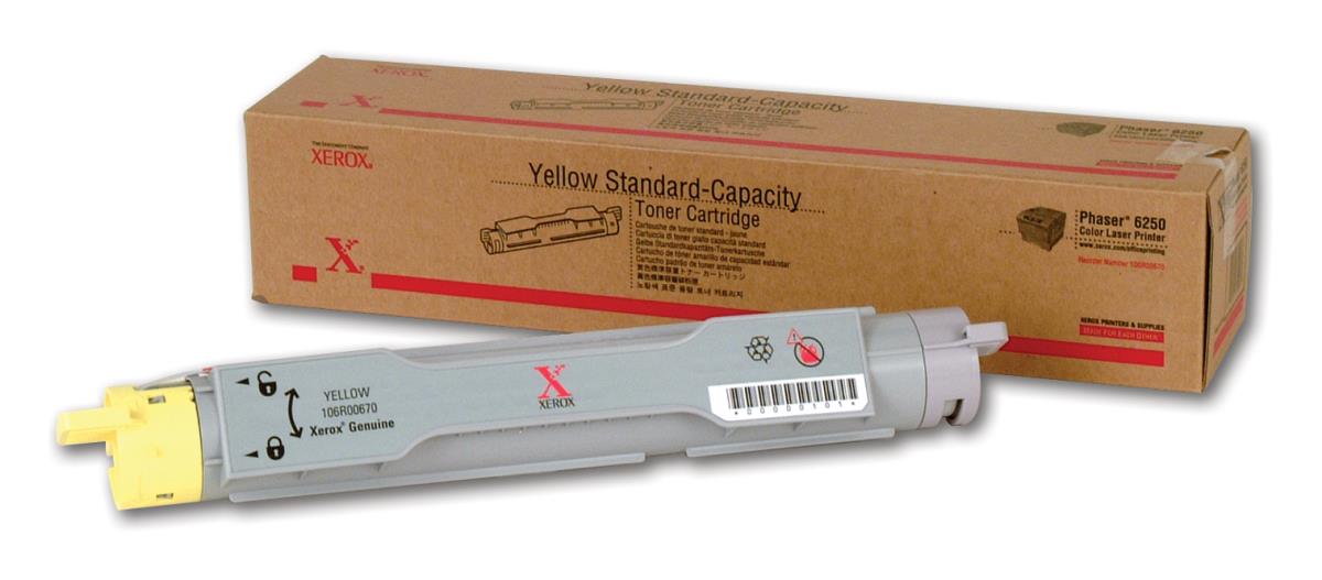 XER PHASER 6250 YELLOW TONERXEROX thumbnail