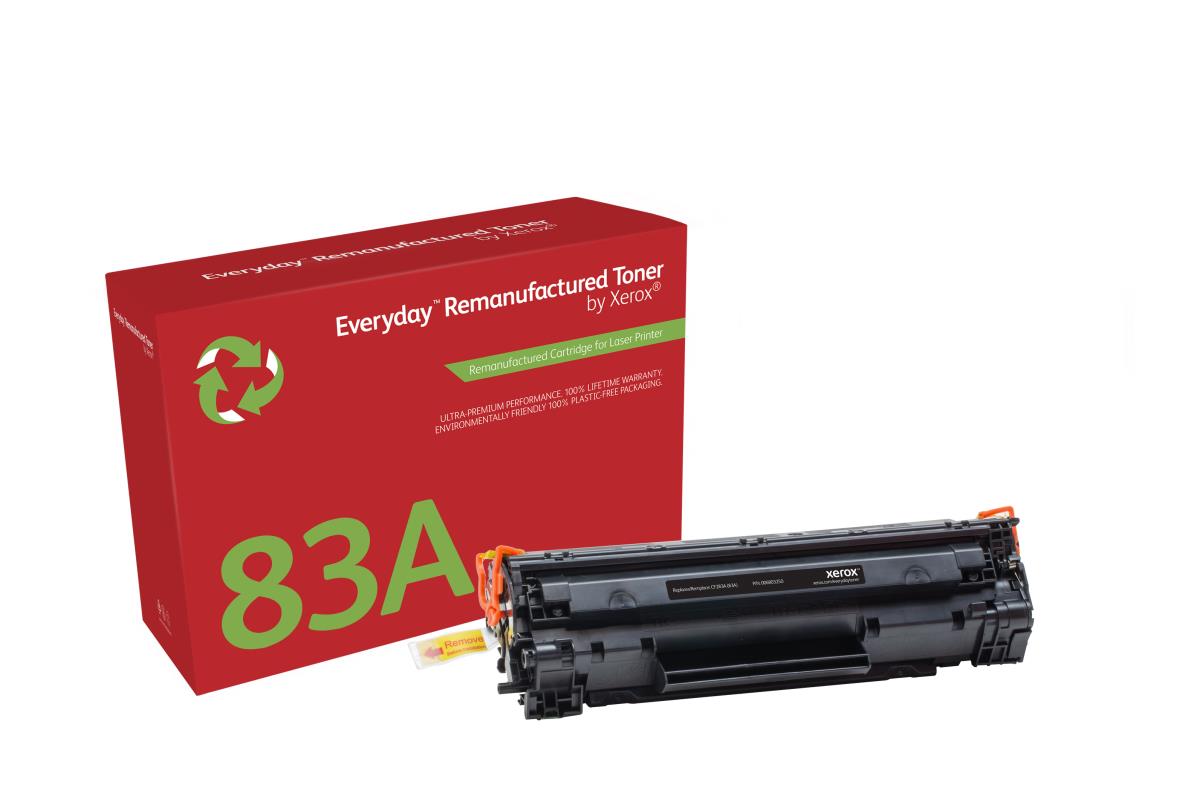 EU Product - Toner Everyday HP 83A CF283A Black Remanurfactured - Compatible - Toner Cartridge thumbnail