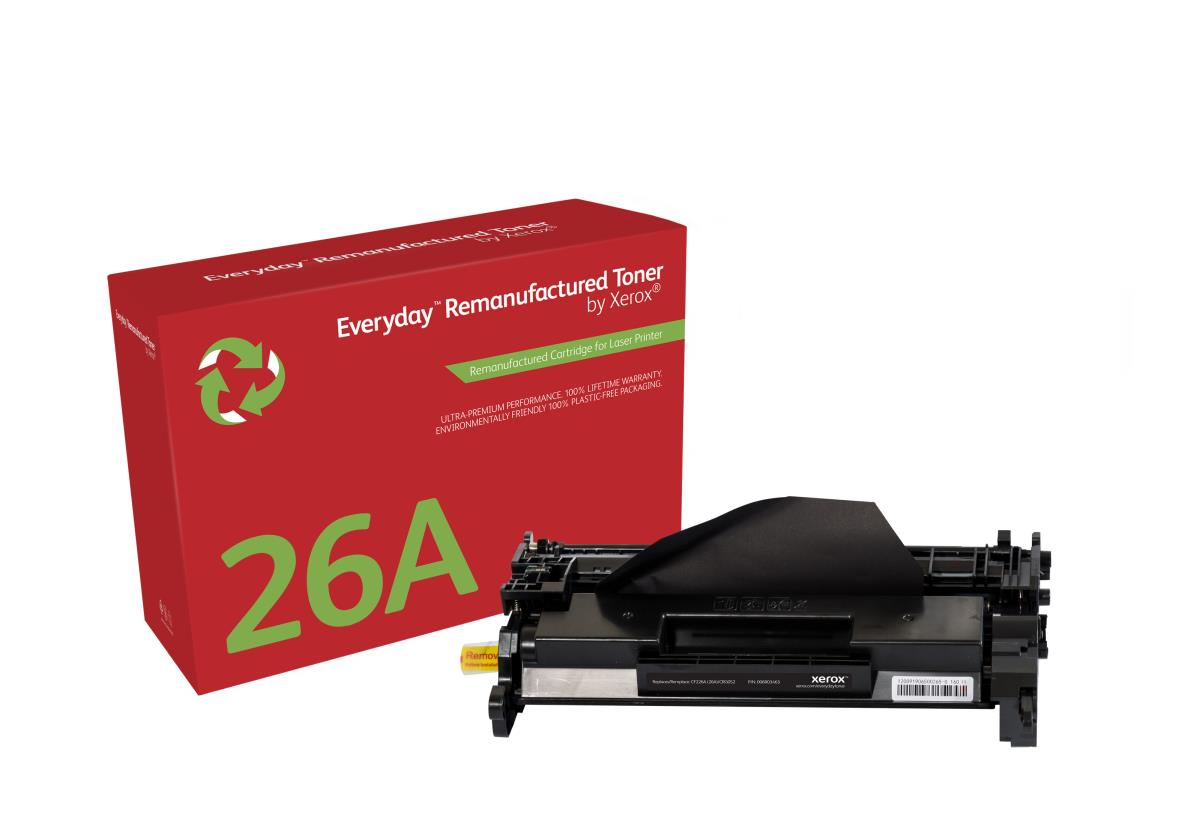 BLACK TONER CARTRIDGE HP 26A thumbnail