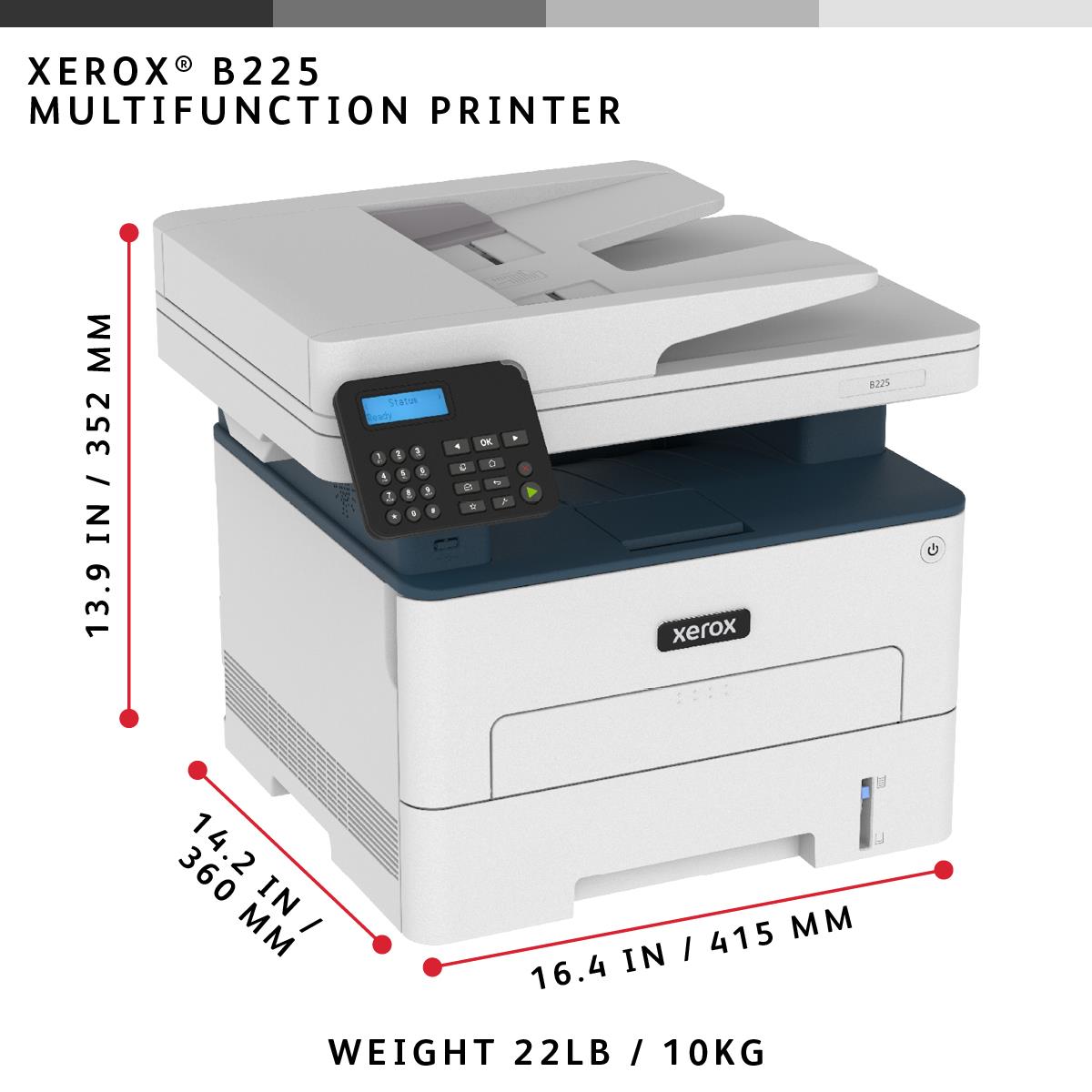 EU Product - Multifunktionsdrucker B225 - Multifunction Printer - Laser/Led thumbnail