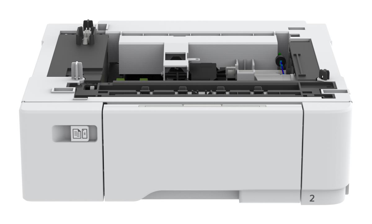 - Media tray / feeder - 550-sheet tray + 100-sheet multipurpose feeder - 650 sheets in 2 tray(s) - for Xerox C310/DNI, C310/DNIM, C310V_DNI, C310V_DNIUK, C315V_DNIUK thumbnail