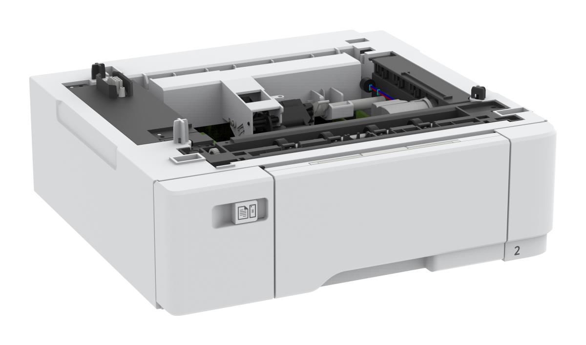 - Media tray / feeder - 550-sheet tray + 100-sheet multipurpose feeder - 650 sheets in 2 tray(s) - for Xerox C310/DNI, C310/DNIM, C310V_DNI, C310V_DNIUK, C315V_DNIUK thumbnail