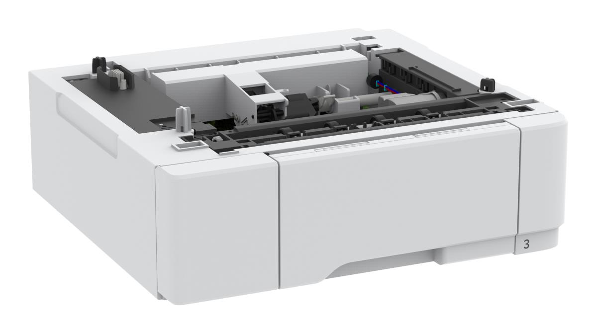- Media tray / feeder - 550-sheet tray + 100-sheet multipurpose feeder - 650 sheets in 2 tray(s) - for Xerox C310/DNI, C310/DNIM, C310V_DNI, C310V_DNIUK, C315V_DNIUK thumbnail