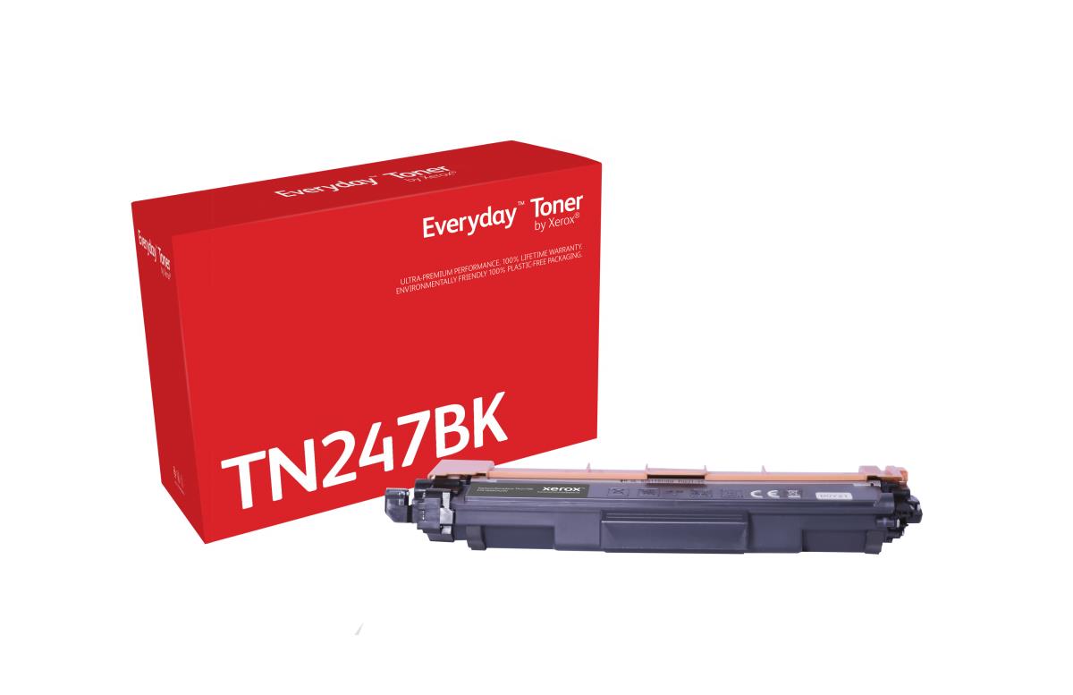 Everyday - Black - compatible - toner cartridge (alternative for: Brother TN247BK) - for Brother DCP-L3510CDW, DCP-L3517CDW, DCP-L3550DW, MFC-L3730CDN thumbnail
