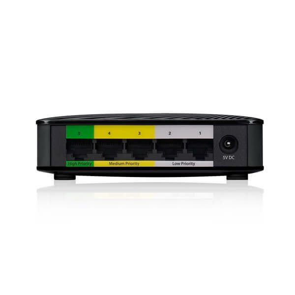 GS105S V2 5-Port Desktop Gigabit Media Switch thumbnail