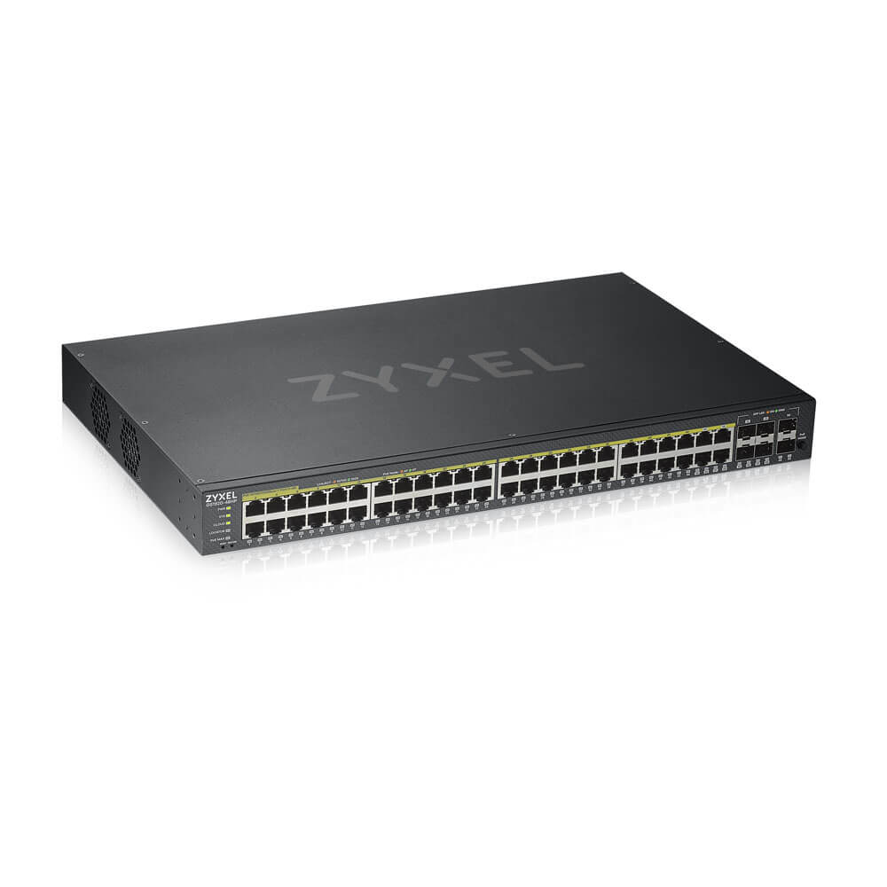 EU Product - Switch 48x GE GS192048HPV2-EU0101F PoE+        Managed thumbnail