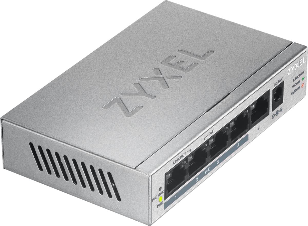 EU Product - Switch  5x GE GS1005 PoE+ thumbnail
