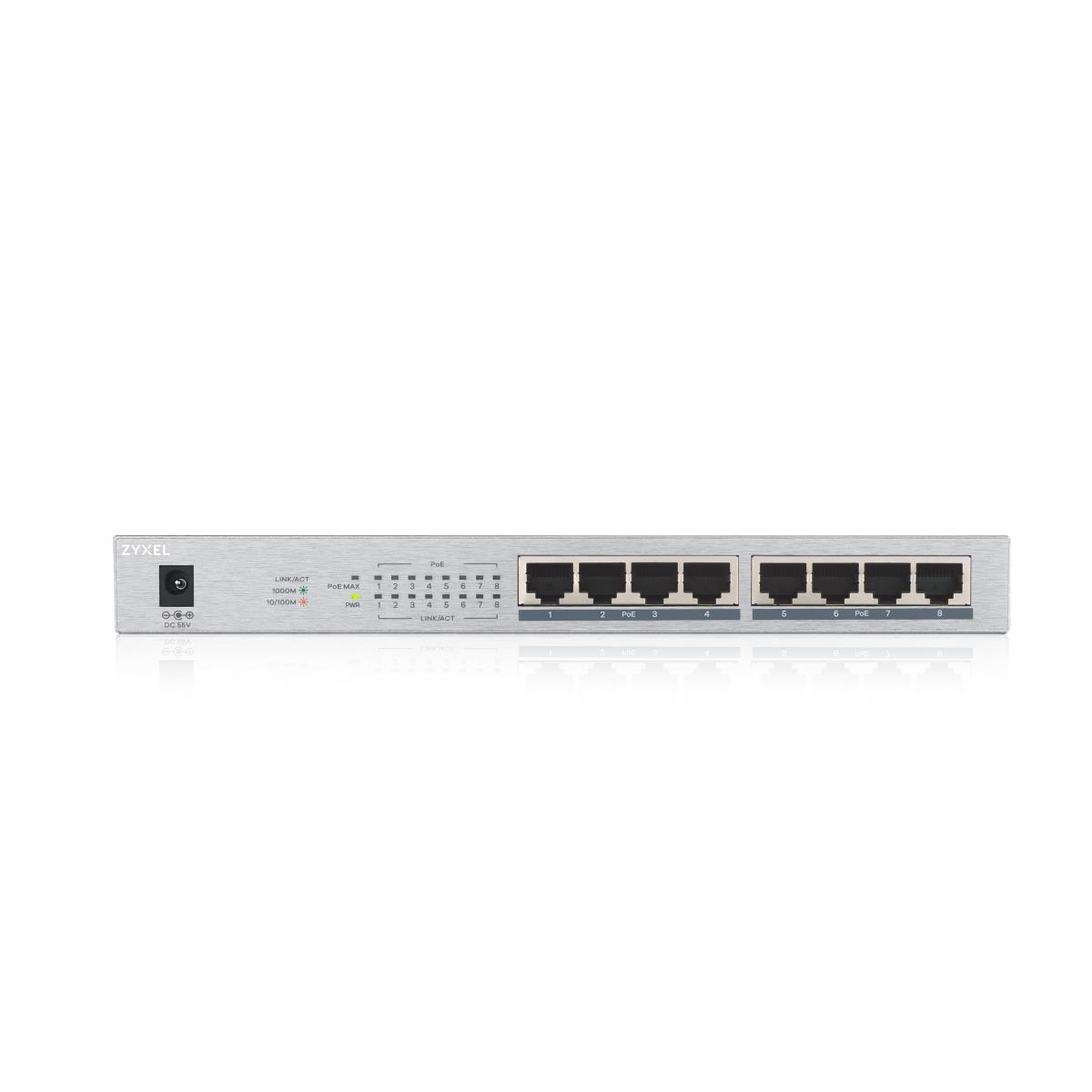 EU Product - GS1008HP - Switch - 8 x/1000 PoE+ - Switch - 1 Gbps thumbnail