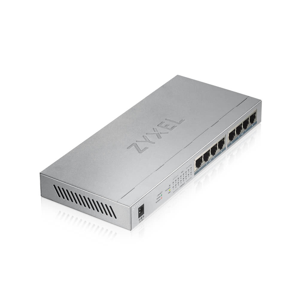 EU Product - GS1008HP - Switch - 8 x/1000 PoE+ - Switch - 1 Gbps thumbnail