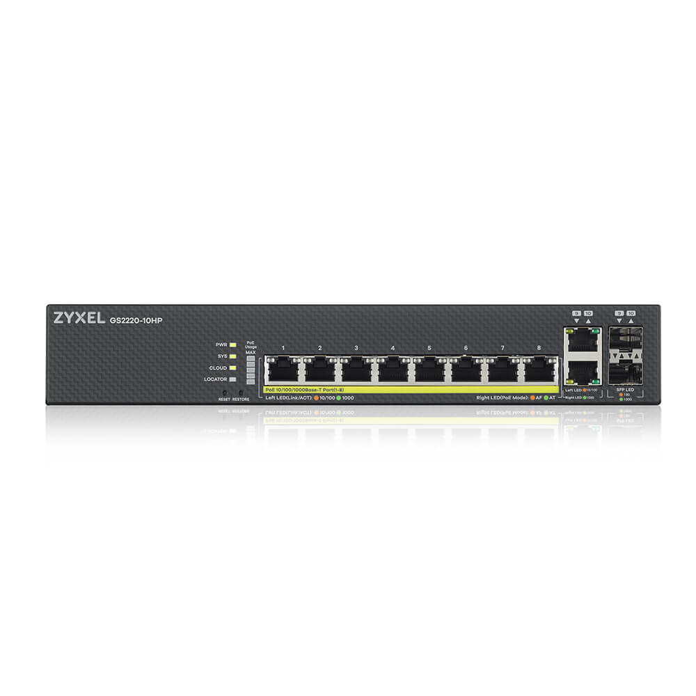EU Product - PoE+ Switch GS2220-10HP - Switch - Copper Wire thumbnail