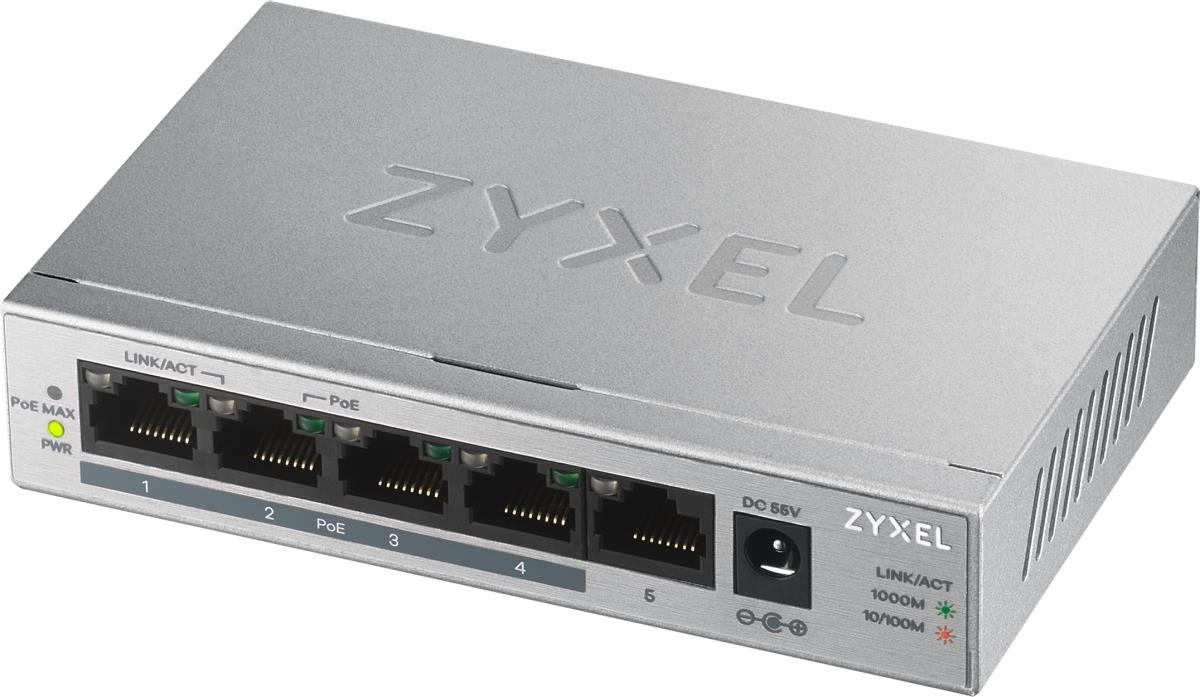 GS1005-HP 5 PORT GIGABIT POE thumbnail