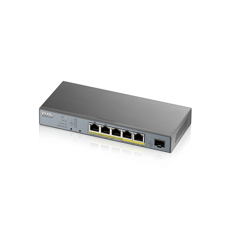 GS1350-6HP 6 PORT MANAGED CCTV thumbnail