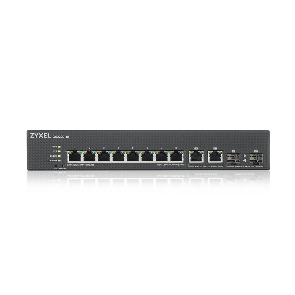 GS2220-10 8-PORT GBE L2 SWITCH thumbnail