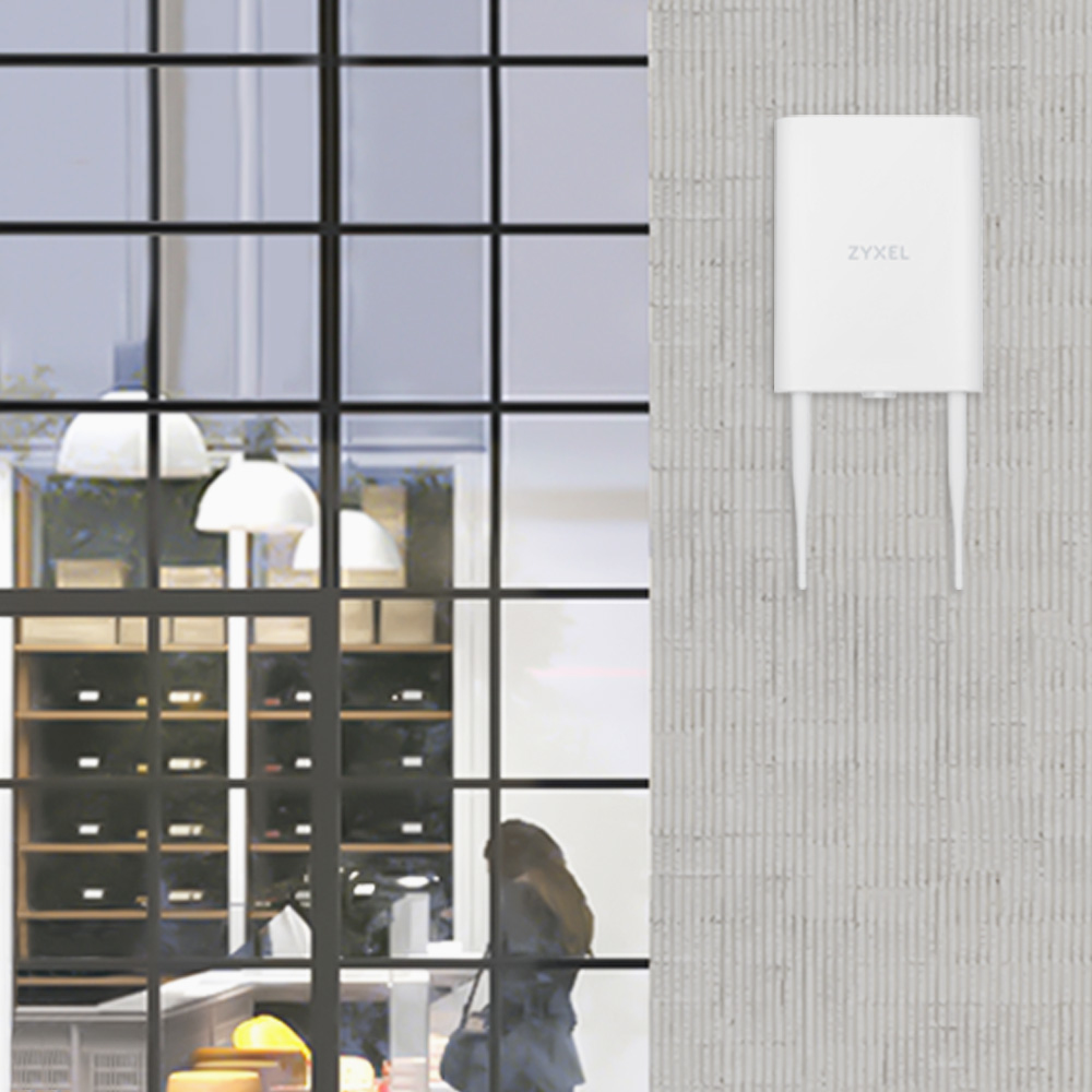 EU Product - NWA55AXE WiFi 6 NebulaFlex Outdoor AccessPoint - Access Point - WLAN thumbnail