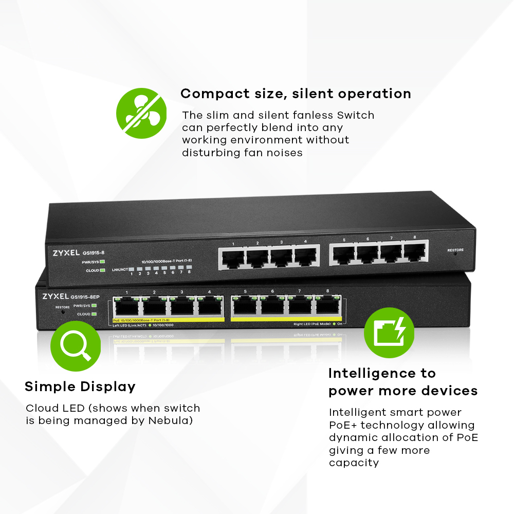 GS1915-8EP 8-PORT GBE POE SMART thumbnail