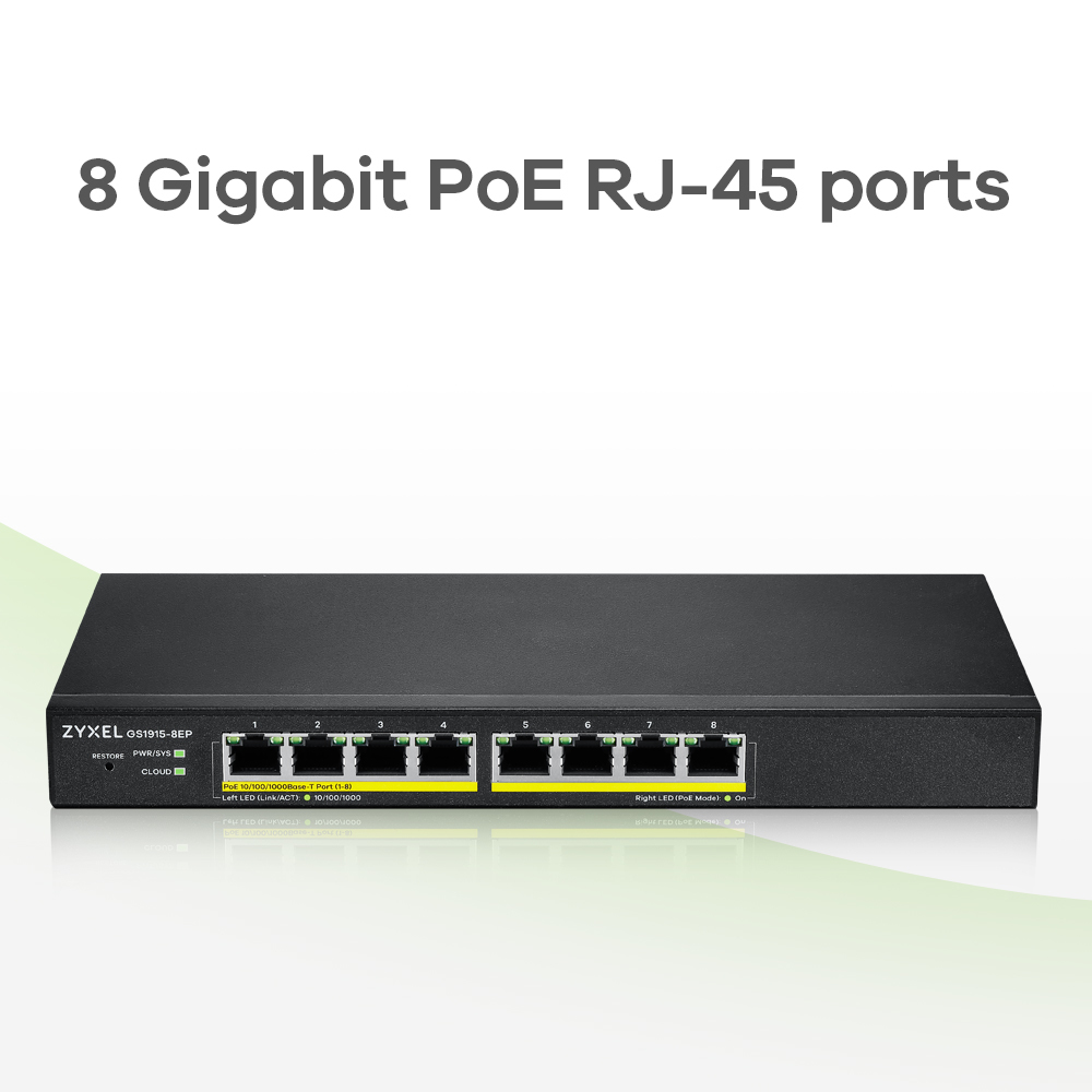 GS1915-8EP 8-PORT GBE POE SMART thumbnail