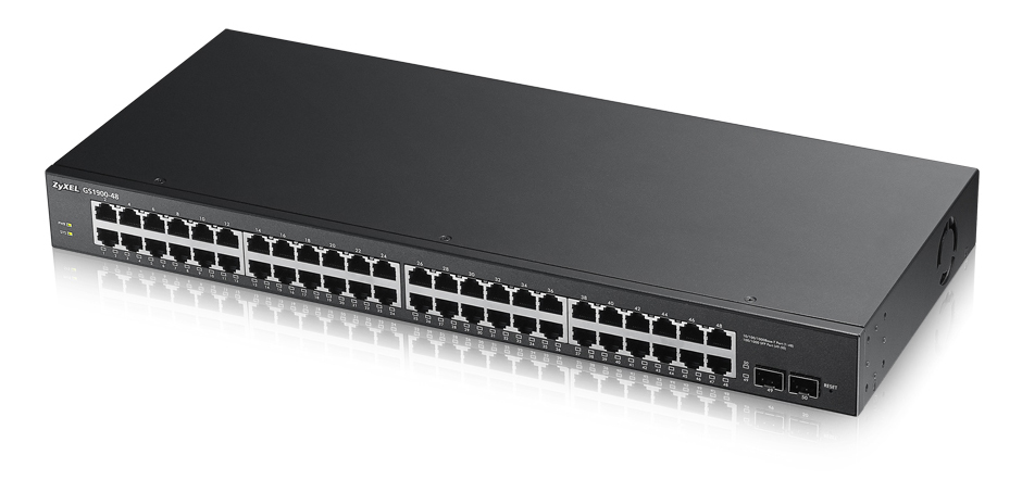 GS1900-48 48-port GbE L2 Smart Switch rackmount thumbnail
