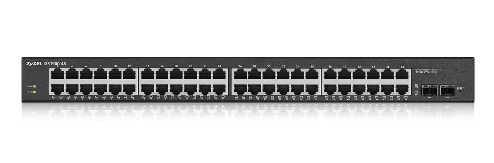 GS1900-48 48-port GbE L2 Smart Switch rackmount thumbnail