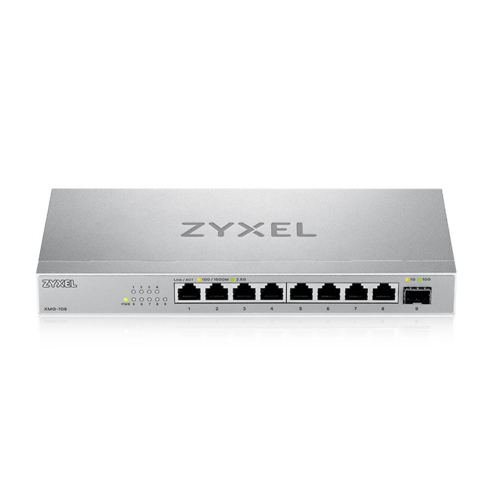 EU Product - XMG-108 25G+ 1 SFP+ Desktop MultiGig unmanaged Switch - Switch - 1 Gbps thumbnail
