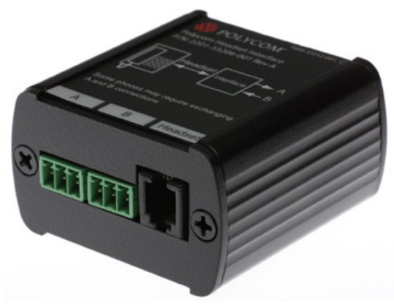 EU Product - (Polycom) SoundStructure Telephony Interface - Headset Adapter thumbnail