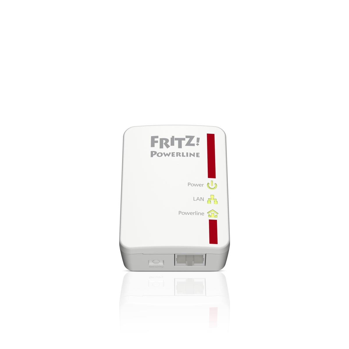 FRITZ!Powerline 510E Set, DE 500 Mbit/s Ethernet LAN White thumbnail