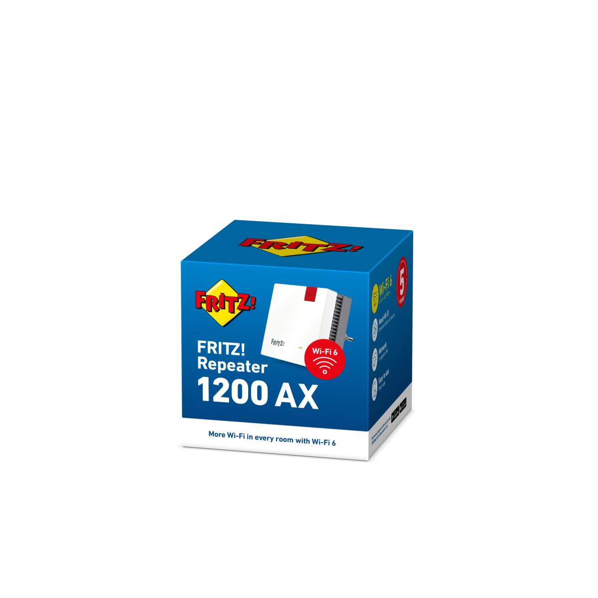 EU Product - FRITZ! REPEATER 1200 AX thumbnail