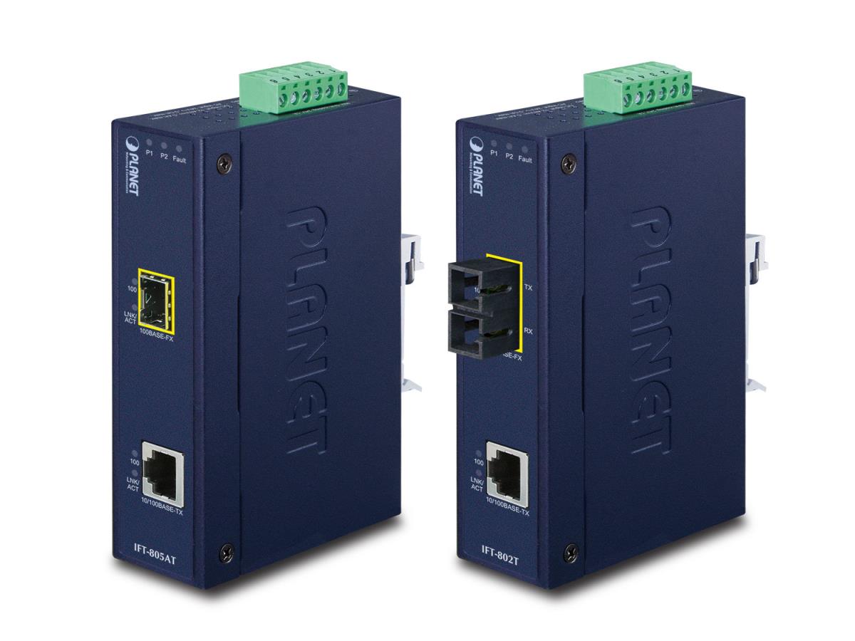EU Product - Ip30 Industrial Fast Ethernet Converter Sfp thumbnail