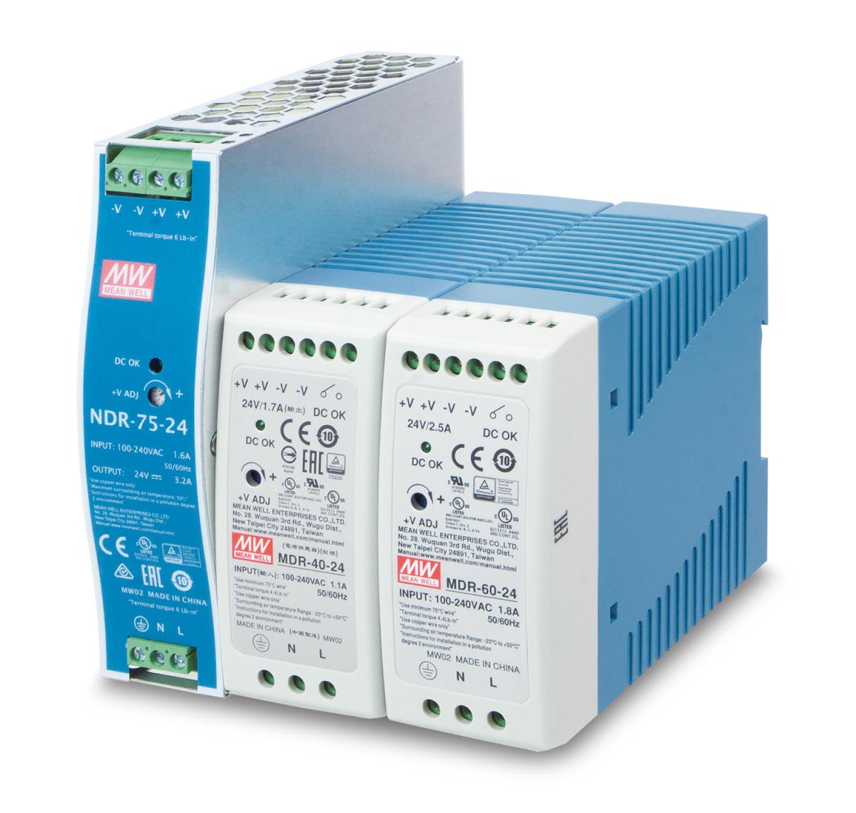 EU Product - 24V, 40W Din-Ril Power Supply thumbnail